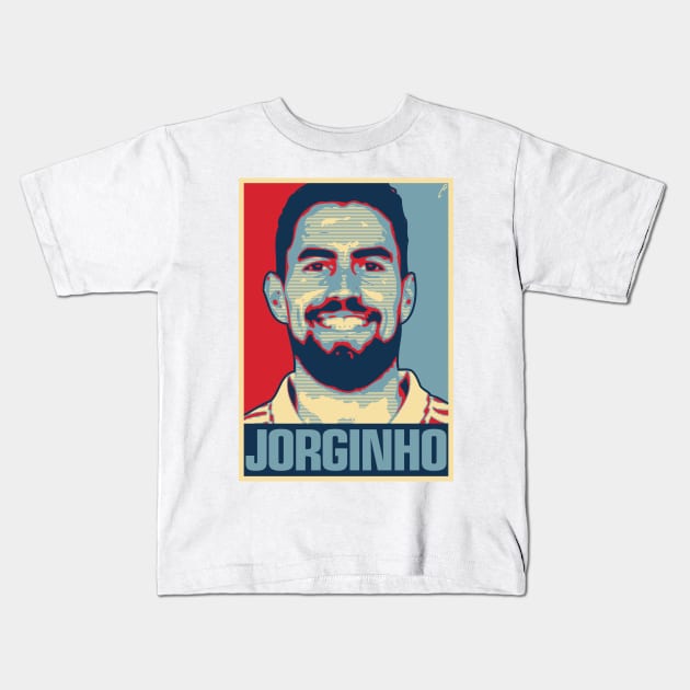 Jorginho Kids T-Shirt by DAFTFISH